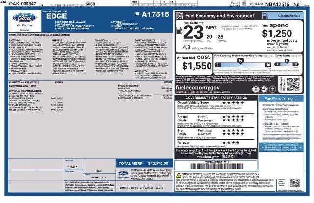 2022 Ford Edge SEL AWD