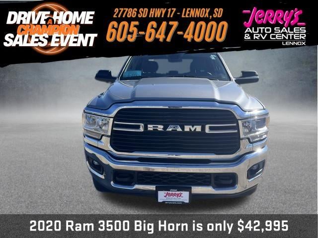 2020 RAM 3500 Big Horn 4x4 Crew Cab 8' Box