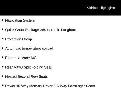 2016 RAM 3500 4WD Crew Cab 8 Ft Box Longhorn