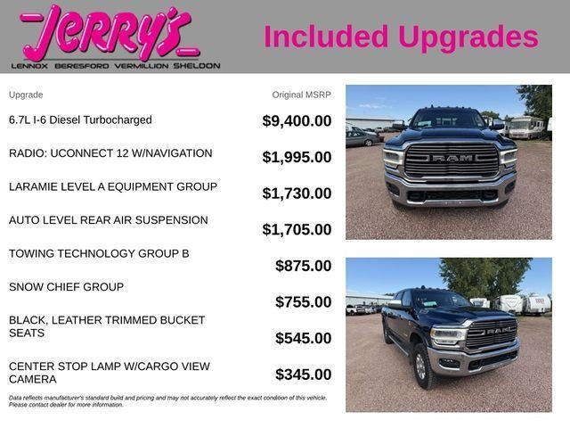 2021 RAM 2500 Laramie 4x4 Mega Cab 6'4" Box