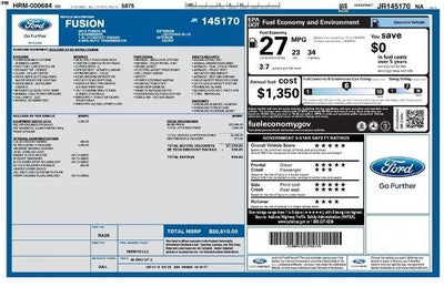 2018 Ford Fusion SE FWD