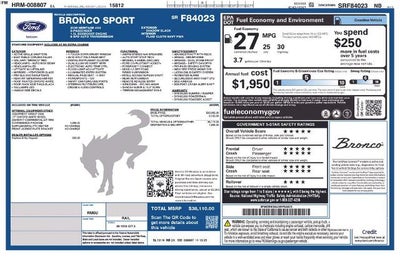 2025 Ford Bronco Sport Heritage 4x4