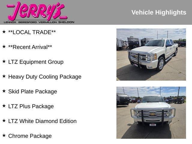 2013 Chevrolet Silverado 1500 Crew Cab Short Box 4-Wheel Drive LTZ