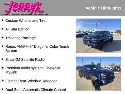 2018 Chevrolet Silverado 1500 Crew Cab Short Box 4-Wheel Drive LT Z71