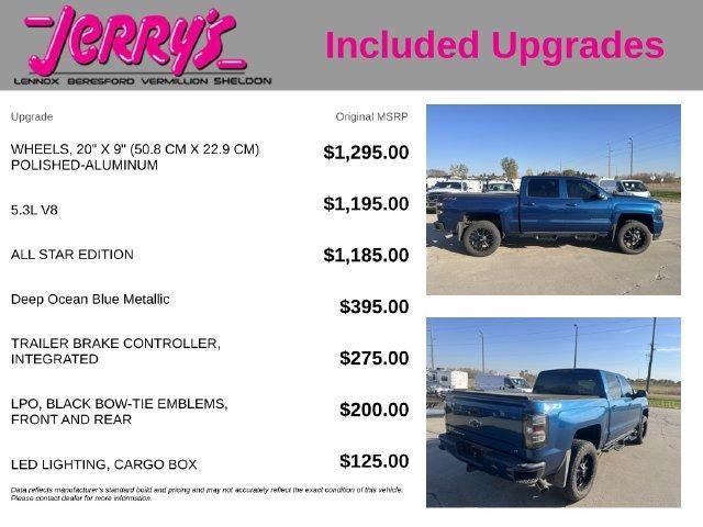 2018 Chevrolet Silverado 1500 Crew Cab Short Box 4-Wheel Drive LT Z71