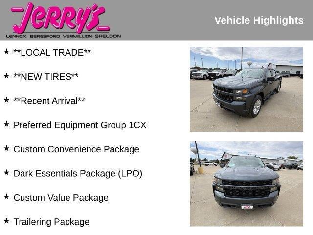 2020 Chevrolet Silverado 1500 Crew Cab Short Box 4-Wheel Drive Custom