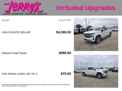 2020 Chevrolet Silverado 1500 Crew Cab Short Box 4-Wheel Drive High Country