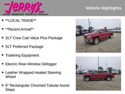 2014 GMC Sierra 1500 Crew Cab Short Box 4-Wheel Drive SLT