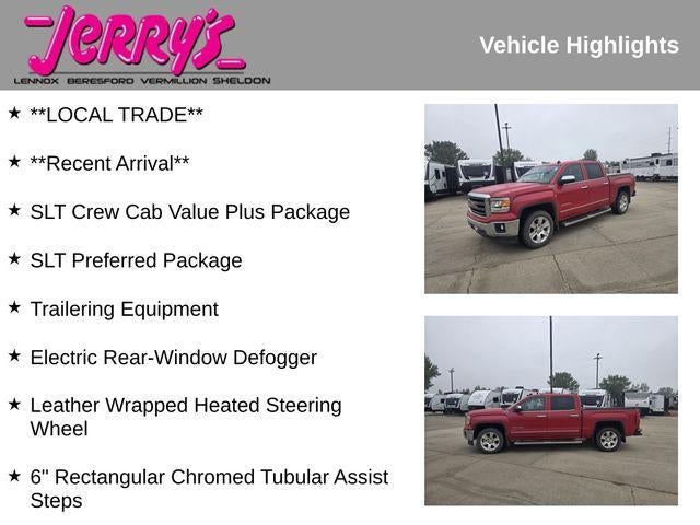 2014 GMC Sierra 1500 Crew Cab Short Box 4-Wheel Drive SLT