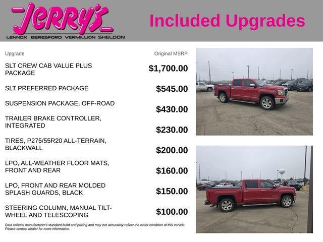 2014 GMC Sierra 1500 Crew Cab Short Box 4-Wheel Drive SLT