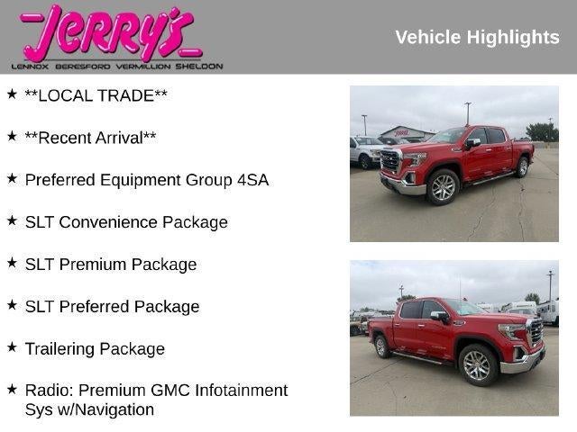 2019 GMC Sierra 1500 Crew Cab Short Box 4-Wheel Drive SLT