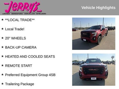 2021 GMC Sierra 1500 Crew Cab Short Box 4-Wheel Drive AT4