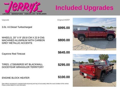 2021 GMC Sierra 1500 Crew Cab Short Box 4-Wheel Drive AT4