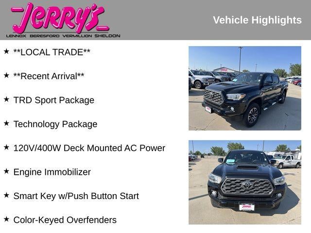 2020 Toyota Tacoma 4WD 4WD TRD Sport Double Cab 5' Bed V6 AT (Natl)