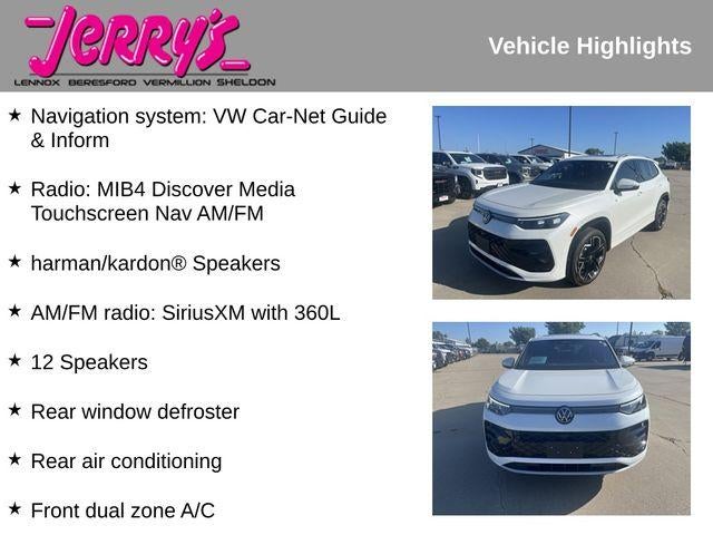2025 Volkswagen Tiguan 2.0T SEL R-Line 4MOTION