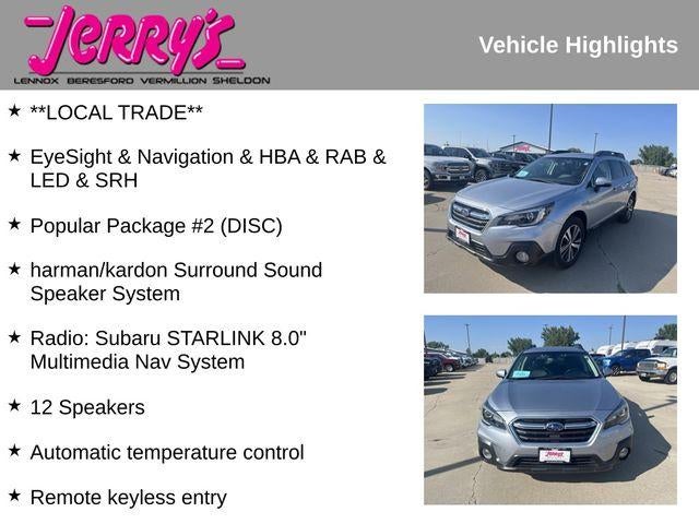 2018 Subaru Outback 2.5i Limited