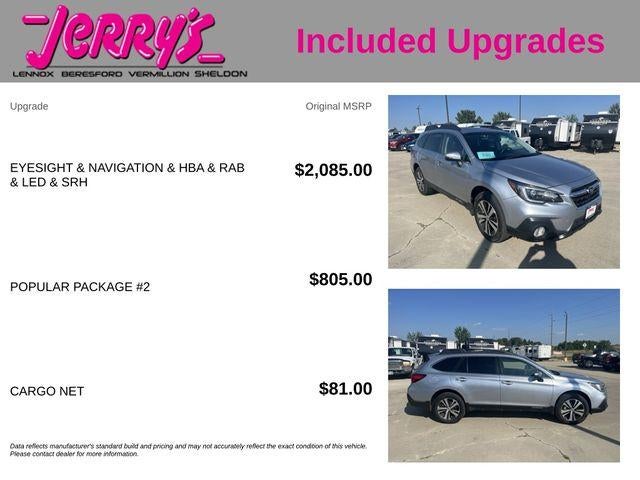 2018 Subaru Outback 2.5i Limited