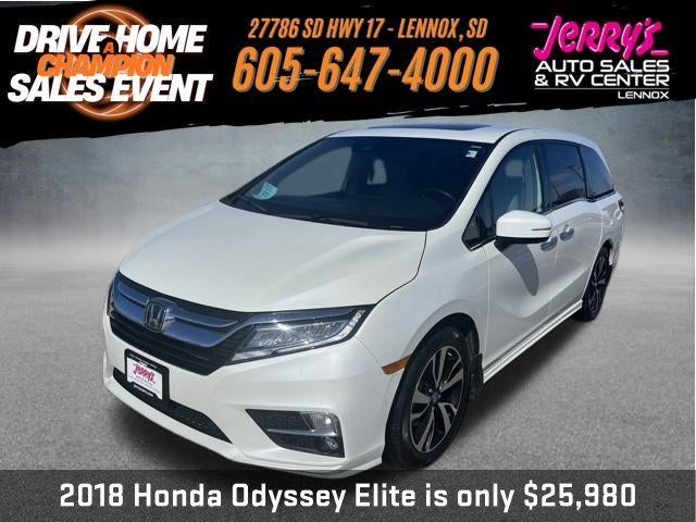 2018 Honda Odyssey Elite Auto