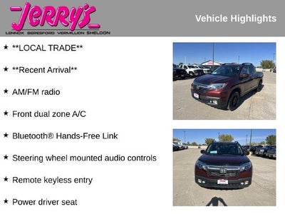 2019 Honda Ridgeline RTL AWD
