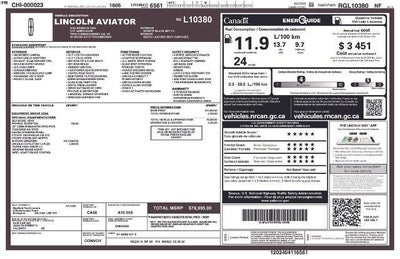 2024 Lincoln Aviator Reserve AWD