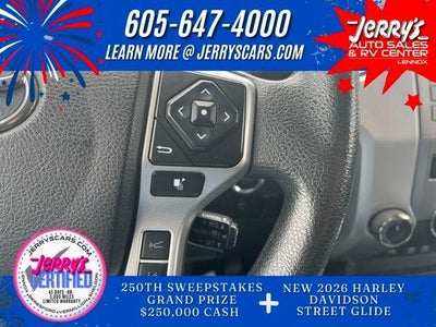 2021 Toyota Tundra 4WD 4WD SR5 Double Cab 6.5' Bed 5.7L (Natl)