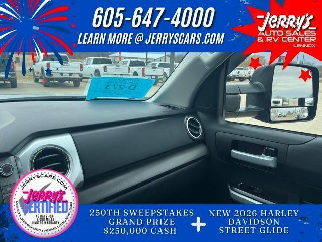 2021 Toyota Tundra 4WD 4WD SR5 Double Cab 6.5' Bed 5.7L (Natl)