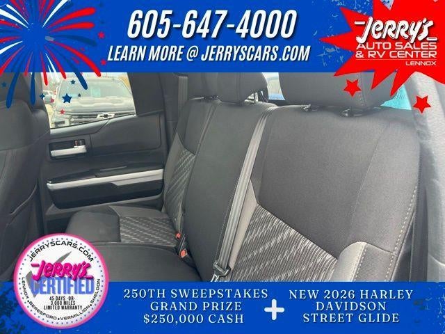 2021 Toyota Tundra 4WD 4WD SR5 Double Cab 6.5' Bed 5.7L (Natl)