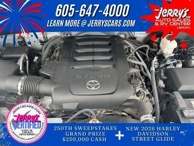 2021 Toyota Tundra 4WD 4WD SR5 Double Cab 6.5' Bed 5.7L (Natl)