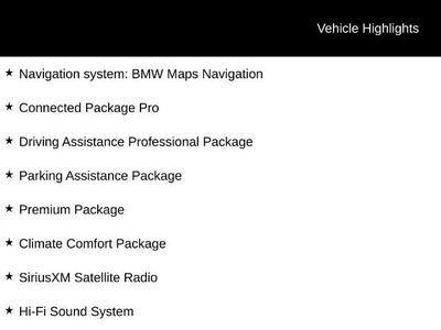 2025 BMW X7 xDrive40i Sports Activity Vehicle