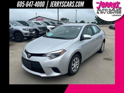 2015 Toyota Corolla 4dr Sdn Auto L (Natl)