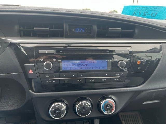 2015 Toyota Corolla 4dr Sdn Auto L (Natl)