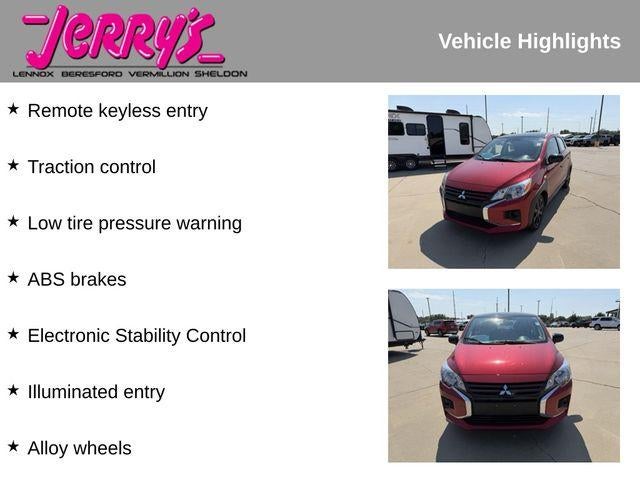 2024 Mitsubishi Mirage Black Edition CVT