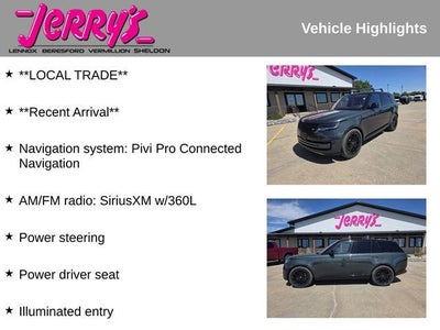 2023 Land Rover Range Rover P400 SE SWB