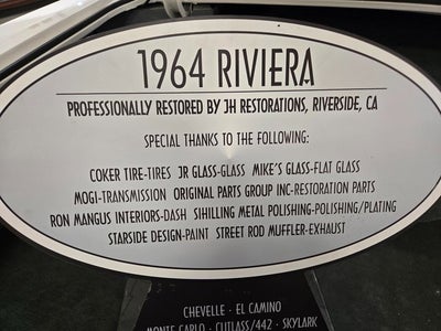 1964 Buick Riviera NA