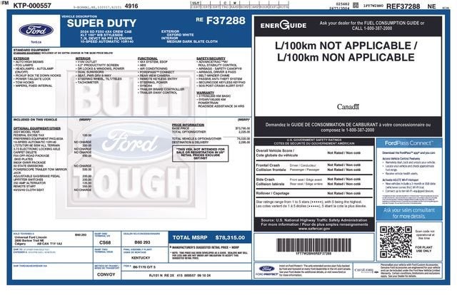 2024 Ford Super Duty F-250 SRW XL
