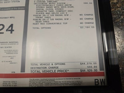 1993 Chevrolet Corvette NA