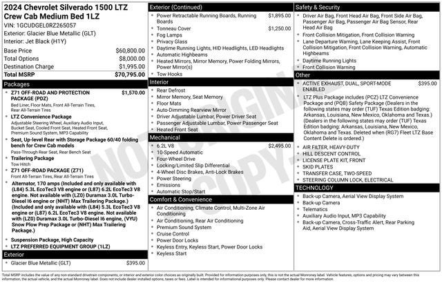 2024 Chevrolet Silverado 1500 LTZ