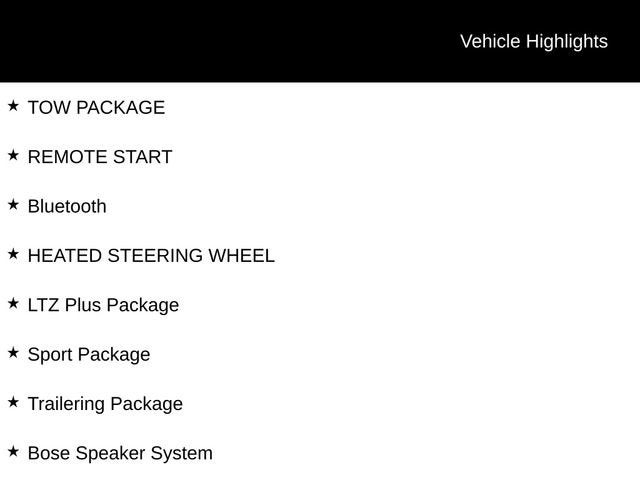 2018 Chevrolet Silverado 1500 LTZ