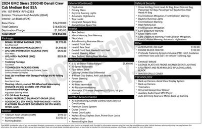 2024 GMC Sierra 2500HD Denali
