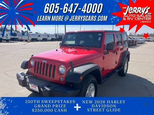 2017 Jeep Wrangler Unlimited Sport