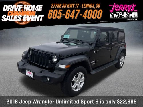 2018 Jeep Wrangler Unlimited Sport S